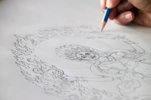 "portrait of the artist"